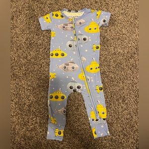 Little Bum Bums bamboo double zip romper